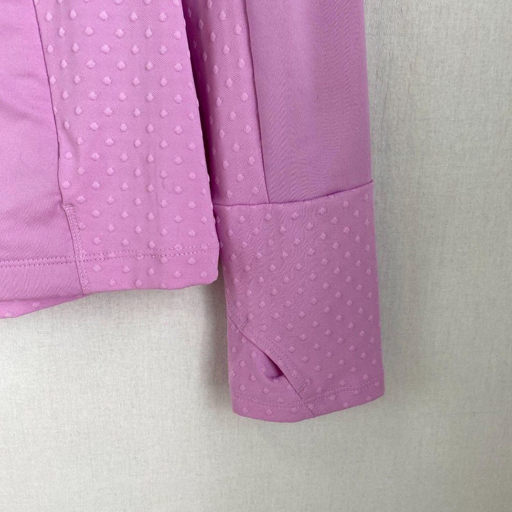ADIDAS Purple Zip Jacket - Picture 4 of 8
